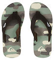 Quiksilver Slippers - Molokai Layback II - Zwart/Bruin/Groen