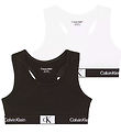 Calvin Klein Topp - 2-pack - Vit/Svart