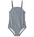 Wheat Swimsuit - Manon - Indigo Stripe