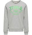 Kids Only Peysa - KogVilla - Light Grey Melange/Tennis