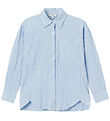 Name It Skjorta - NkfDustripes - Chambray Blue