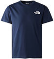 The North Face T-shirt - Simple Dome - Marinbl