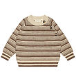 Petit Piao Blouse - Knitted - Light Nordic - Off White/Brown Mel
