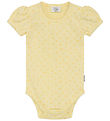 Hust and Claire Bodysuit s/s - Waffle Fabric - HCBitt - Duckling