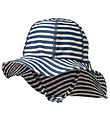 Wheat Sundhattur - UV40+ - Indigo Stripe M. Franskur rennilás