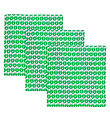 Småfolk Spucktücher - 3er-Pack - 79x79 - Apple Green