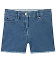 Stella McCartney Kids Denimshorts - Light blue w. Hearts