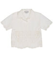 Stella McCartney Kids Shirt - Ivory w. Pointelle