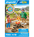 Playmobil My Life - Campfire with marshmallows - 71513 - 15 Part