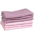 Mininor Cloth nappies - 70x70 cm - 6-Pack - Heath Flower/Rose