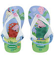 Havaianas Flip Flops - Baby Peppa Pig - White