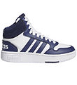 adidas Performance Shoe - Hoops 3.0 Mid K - White/Blue