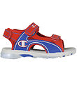 Champion Sandals w. Light - Wave B PS - Blue/Red