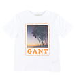 GANT T-Shirt - Station - Blanc