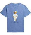 Polo Ralph Lauren T-Shirt - Hemingway - Blauw m. Knuffel