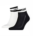 Levis Ankle Socks - 2-Pack - Black/White