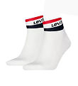 Levis Sneaker-Socken - 2er-Pack - Wei