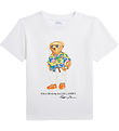 Polo Ralph Lauren T-shirt - White w. Soft Toy