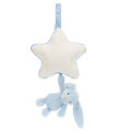 Jellycat Musical Mobile w. Star - Bashful Bunny - Baby Blue