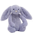 Jellycat Gosedjur - 18x9 cm - Bashful Bunny - Viola