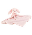 Jellycat Knuffeldoekjes - 34x34 cm - Verlegen Bunny - Baby Pink