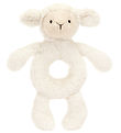 Jellycat Ring rattle - 18x8 cm - Bashful Lamb