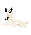 Jellycat Doudou - 34x34 cm - Timide Black & Cream Chiot