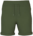 Name It Shorts en Molleton - NkmVimo - Fusil Green