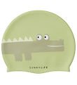 SunnyLife Swim Cap - Cookie the Croc - Light Khaki