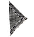 Lala Berlin Halsduk - 70x35 - Triangle Trinity Classic XS - Cit