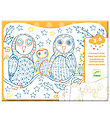 Djeco Colouring Book - Familles Des Sous-bois