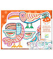 Djeco Colouring Book - Wild Families