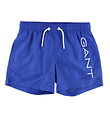 GANT Swim Trunks - Logo Lightweight - Ball Blue