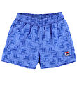 Fila Swim Trunks - Laudert - Ultramarine Playful w. Logos