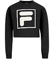 Fila Sweatshirt - Bijgesneden - Laubach - Zwart