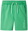 Name It Sweat Shorts - NkmHerry - Green Spruce