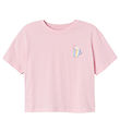 Name It T-Shirt - Crop - NkfSigga - Parfait Pink m. Becher