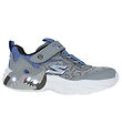 Skechers Shoe w. Light - Creature Lights - Charcoal Blue