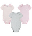 Nike Bodysuits k/æ - 3-Pack - Birch Heather