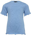 Sofie Schnoor T-Shirt - Rib - Hell Blue