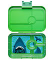 Yumbox Brooddoos m. 4 Kamers - Bento Tapas - Jurassic Green/Shar