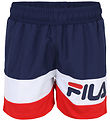 Fila Zwembroeken - Taal - Black Iris/Bright White/True Red