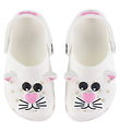 Crocs Sandalar - Classic+ IAM CAT Clog T - Hvítur/Bleikt