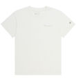 Champion T-Shirt - Whisper White av. Logo