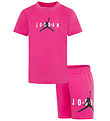 Jordan Shorts Set - Duurzaam - Laser Fuchsia