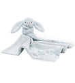 Jellycat Knuffeldoekjes - 34x34 cm - Verlegen Bunny - Silver