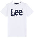 Lee T-Shirt - Wackelige Grafik - Bright White