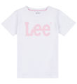 Lee T-Shirt - Wiebelende afbeelding - Bright White