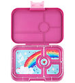 Yumbox Lunchbox w. 4 Rooms - Bento Tapas - Malibu Purple/Rainbow