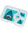 Yumbox Insert tray w. 4 Compartments - Tapas - Shark